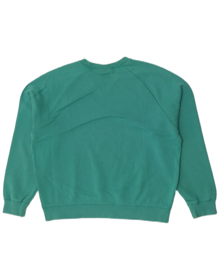 Damska bluza oversize Carhartt UK 10, mała, zielona bawełna