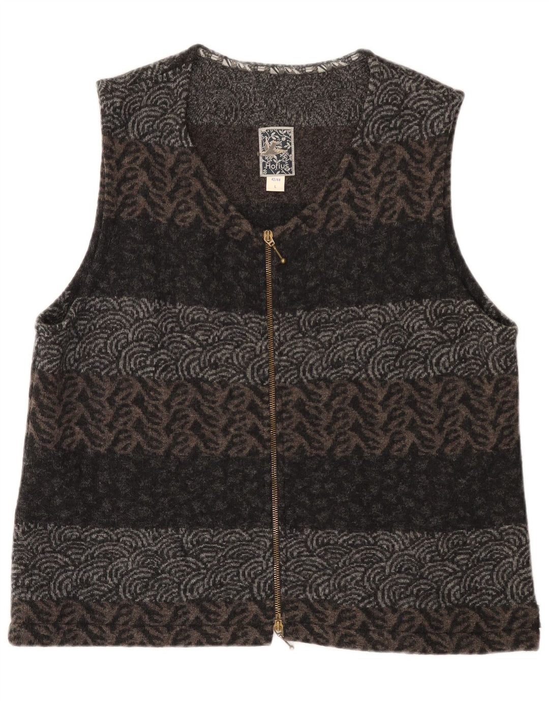 Sweter damski Hofius rozpinany EU 42/44, duży, wielokolorowy, geometryczny
