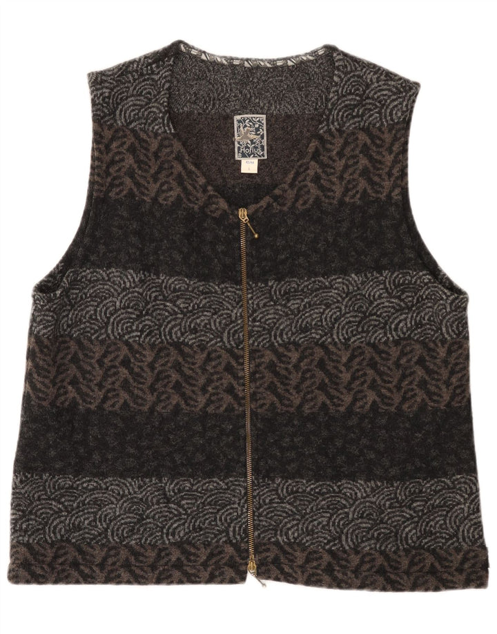 Sweter damski Hofius rozpinany EU 42/44, duży, wielokolorowy, geometryczny