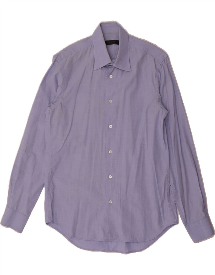 CALVIN KLEIN Mens Shirt Size 38/15 Medium Blue Vintage Calvin Klein and Second-Hand Calvin Klein from Messina Hembry 