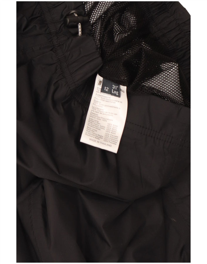 Wodoodporne spodnie damskie Berghaus UK 12, średni czarny nylon