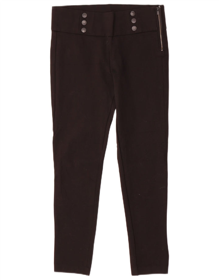 Spodnie damskie Zara Slim Casual, duże, W32 L29, czarne