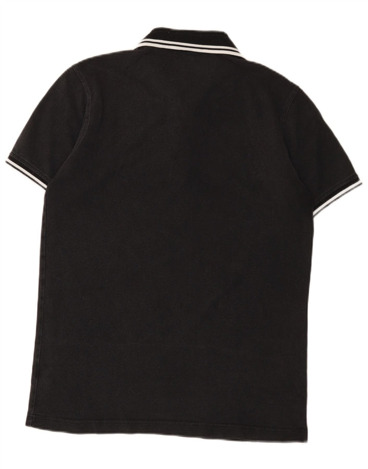 Męska koszulka polo Fred Perry, średnia czarna, bawełniana