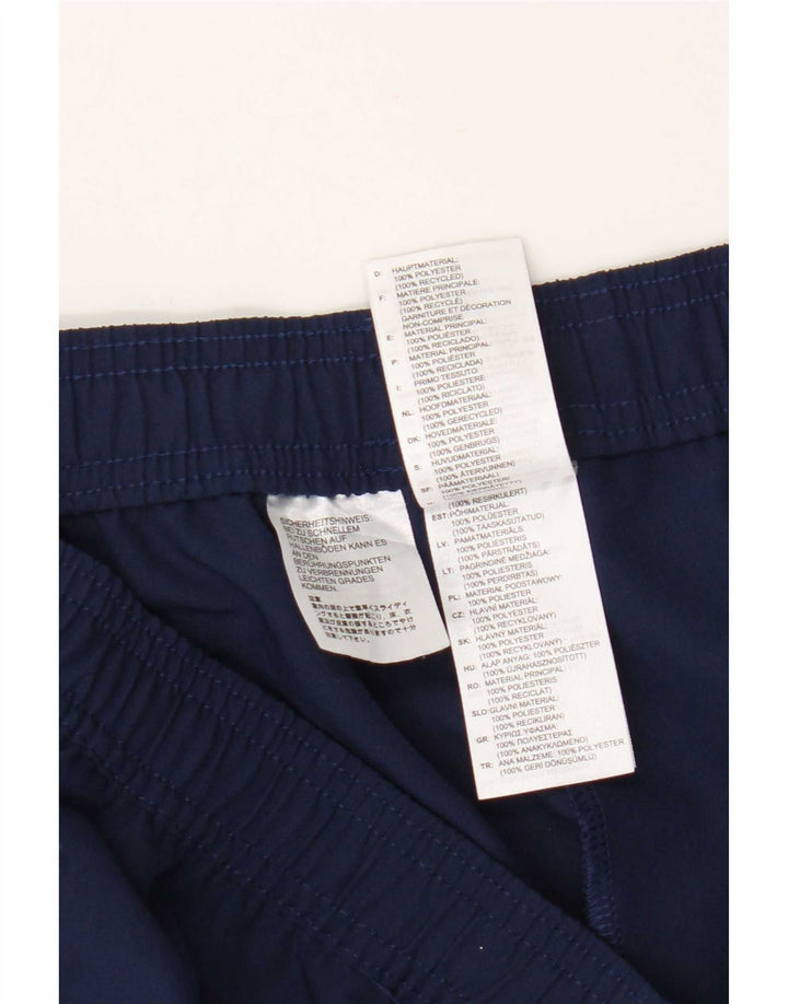 Męskie spodnie dresowe Adidas Aeroready XL granatowe, poliestrowe