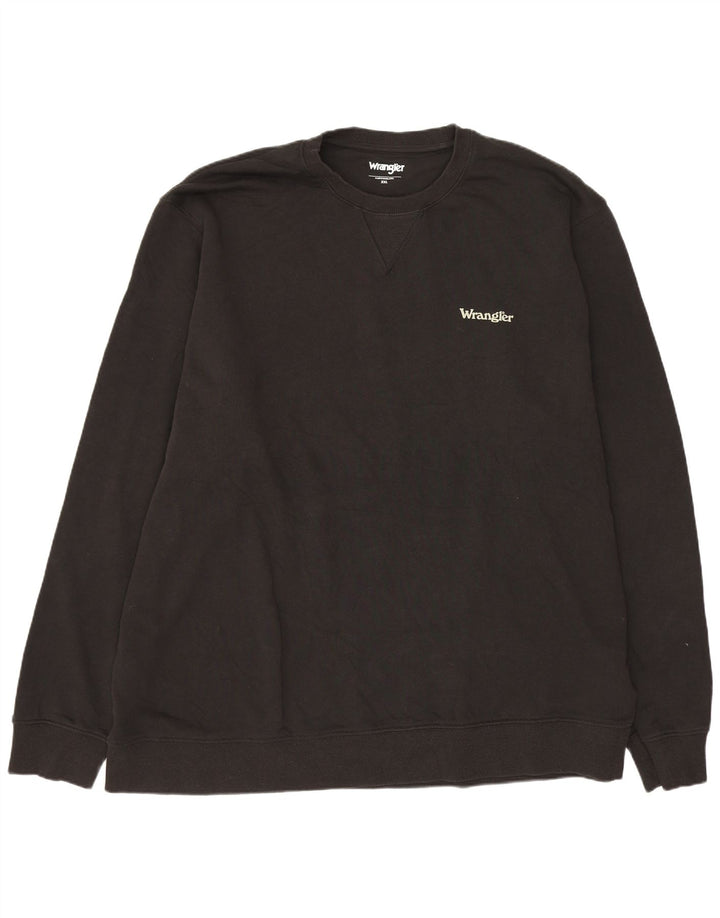 Męski sweter Wrangler 2XL, czarny, bawełniany