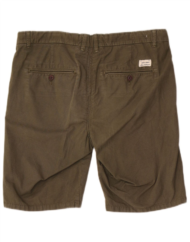 Męskie spodenki chino Jack & Jones, duże, W34, bawełna khaki