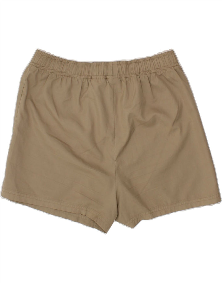NIKE Womens Sport Shorts US 8/10 Medium Khaki Polyester Vintage Nike and Second-Hand Nike from Messina Hembry 