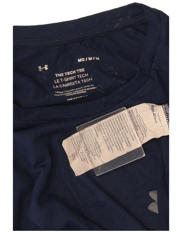 Koszulka męska UNDER ARMOUR Top średni granatowy poliester