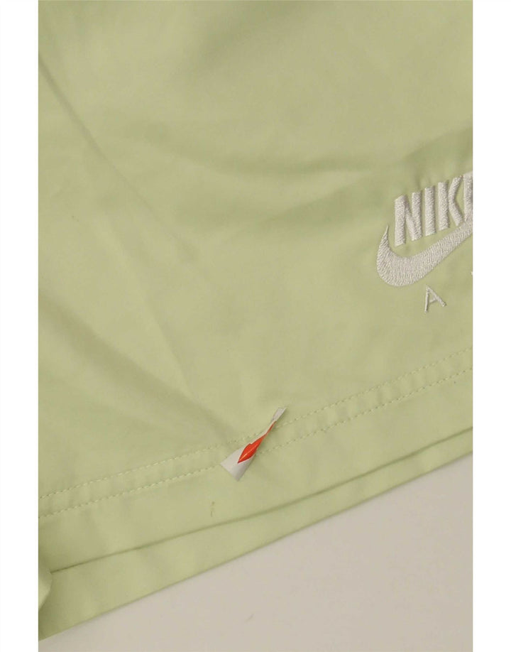 Damskie spodenki sportowe Nike UK 10, małe, zielone, poliestrowe