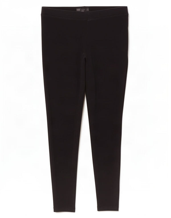 Legginsy damskie Marks & Spencer UK 10, małe, granatowe, bawełniane