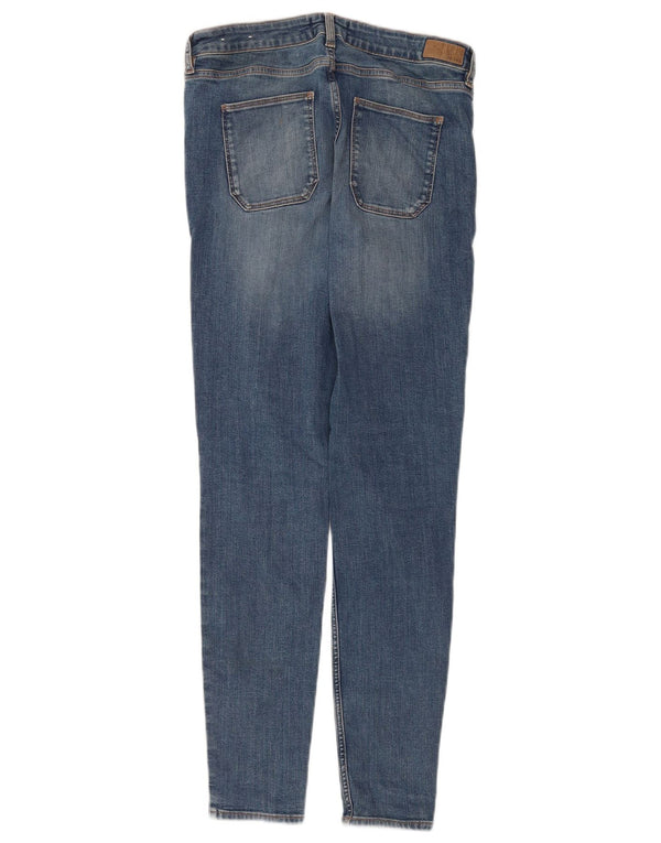Fat Face Womens Harlow Super Skinny Jeans UK 12 Medium W32 L30 Blue Cotton