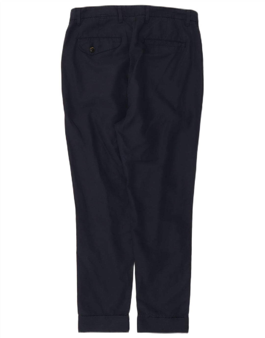 Spodnie damskie Woolrich Slim Chino W27 L26 Granatowa bawełna