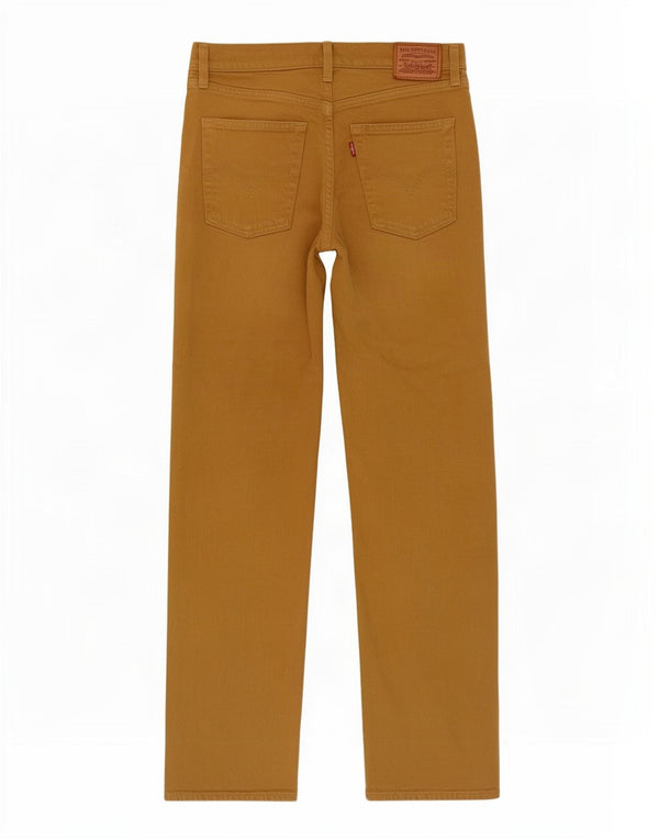 Damskie spodnie Levi's Ribcage Straight W27 L29 Beżowa bawełna