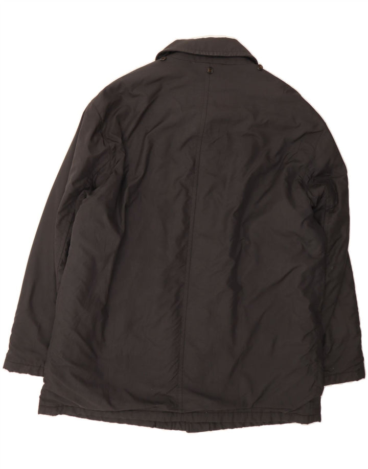 BOND STREET Mens Windbreaker Coat UK 42 XL Black Vintage Bond Street and Second-Hand Bond Street from Messina Hembry 