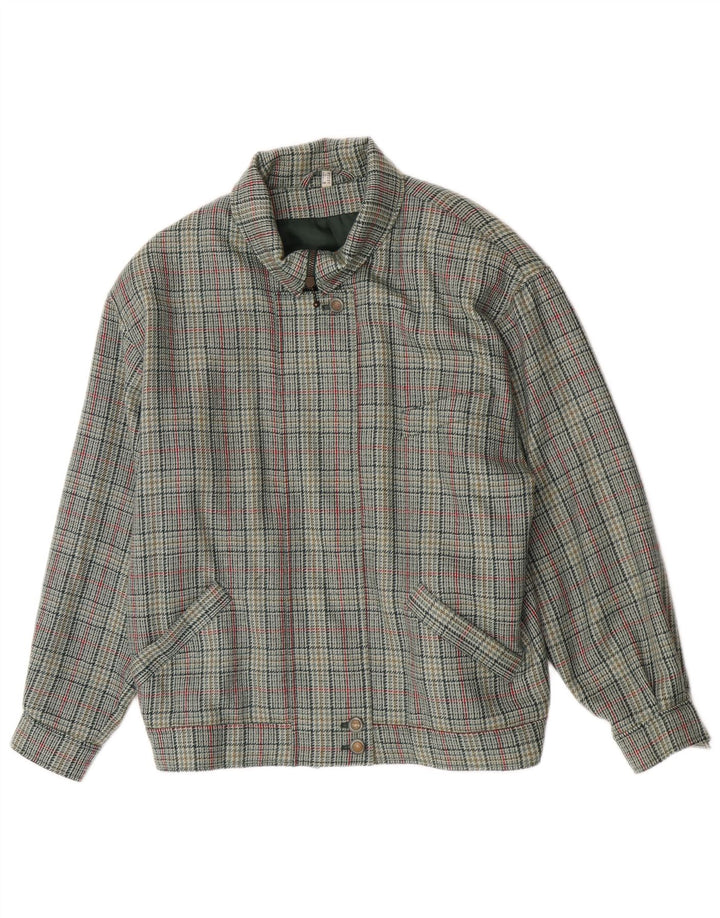 Kurtka damska Peter Hahn Lady H Bomber UK 12 Średnia zielona pepitka