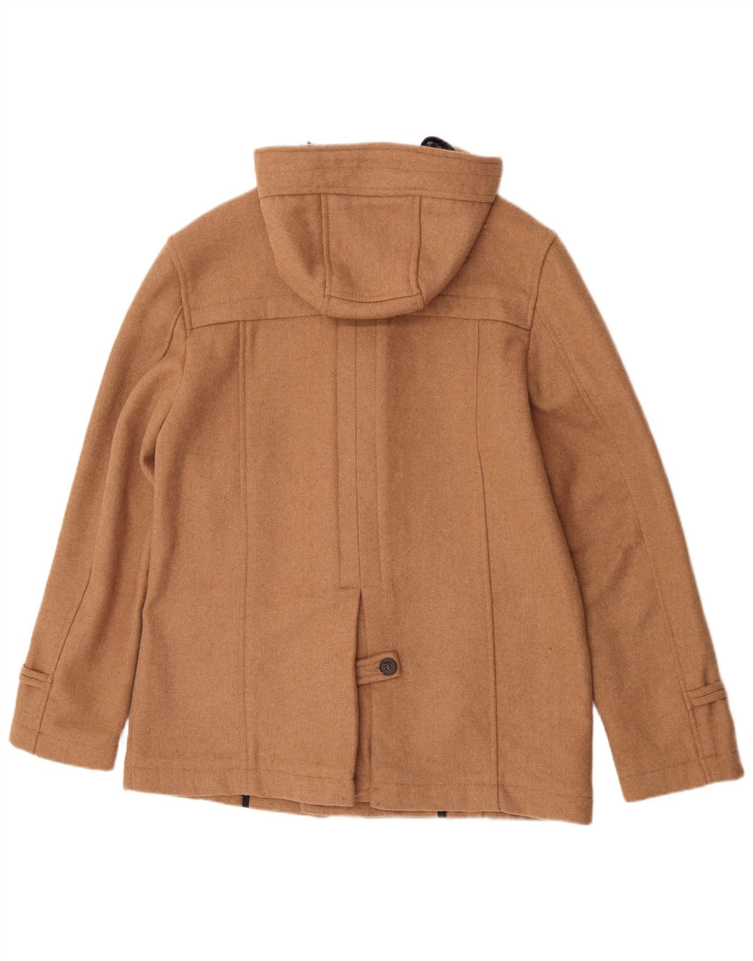 Męskie budrysówki Pull & Bear z kapturem UK 42 XL, beżowy poliester
