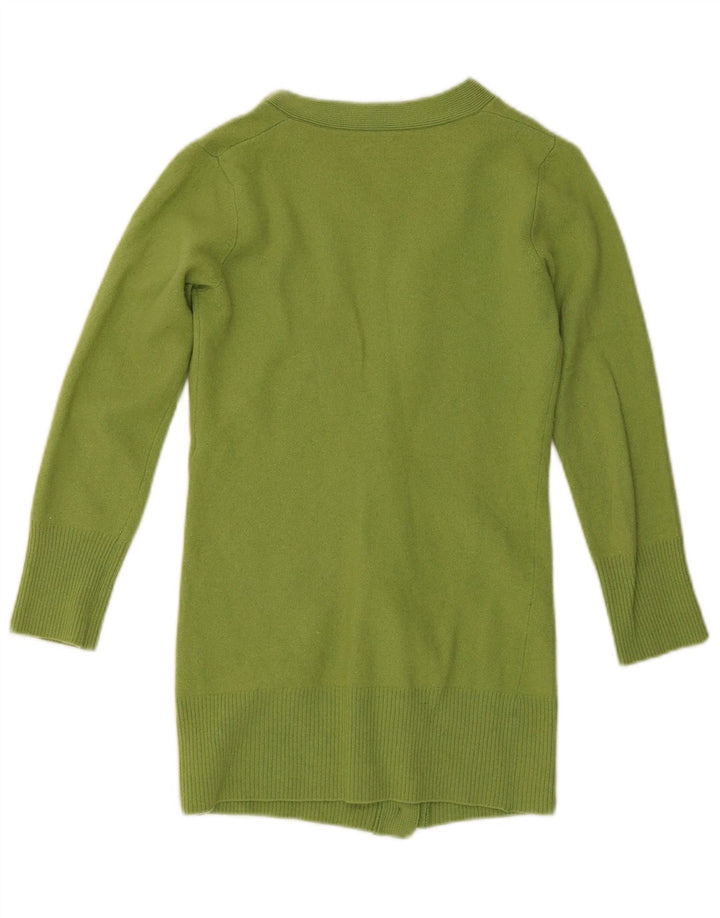 BENETTON Womens Cardigan Sweater UK 10 Small Green