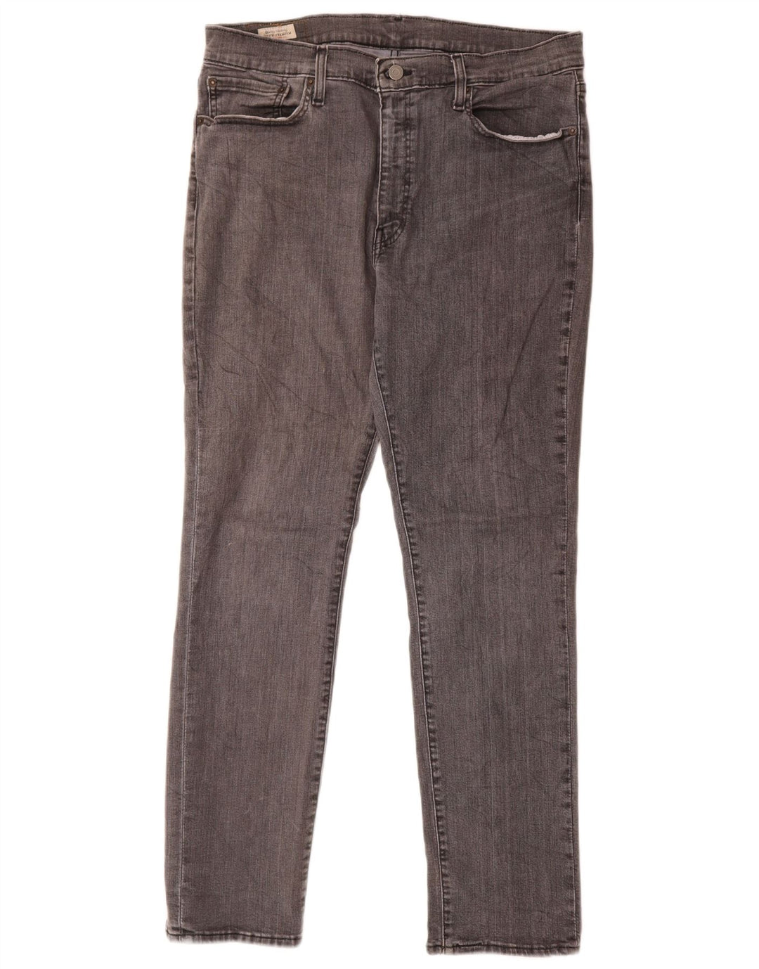 Męskie jeansy Levi's 511 Slim W36 L32 Szara bawełna