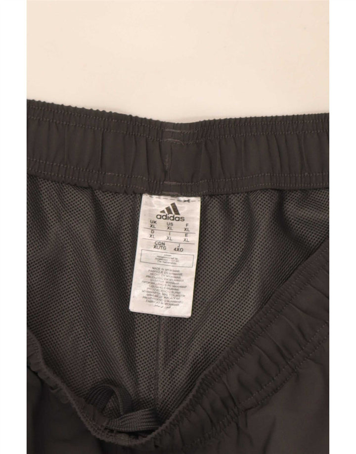 Męskie spodenki sportowe Adidas XL Szary poliester
