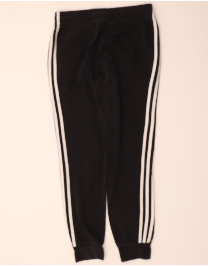 ADIDAS Womens Tracksuit Trousers Joggers UK 12/14 Medium  Black Elastane Vintage Adidas and Second-Hand Adidas from Messina Hembry 