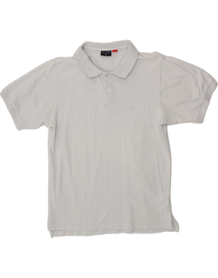 CHAMPION Mens Polo Shirt Medium Blue Cotton Vintage Champion and Second-Hand Champion from Messina Hembry 