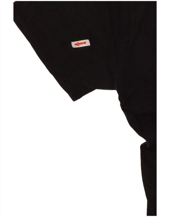 Męski T-shirt Nike Tiger Woods z grafiką, średni czarny, bawełniany