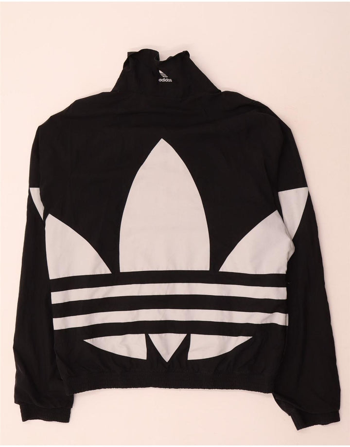 Adidas Męski graficzny pełny dres, średni czarny poliester