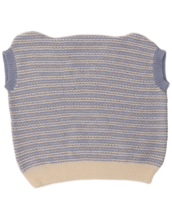 Tank top damski VINTAGE UK 18 XL w niebieskie paski