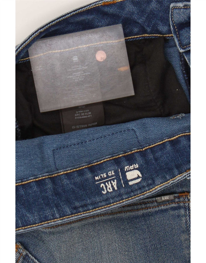 Męskie jeansy G-Star 3D Arc Slim W32 L32 Niebieskie bawełniane