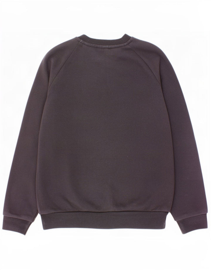 Bluza chłopięca Adidas z grafiką, 9-10 lat, czarna bawełna