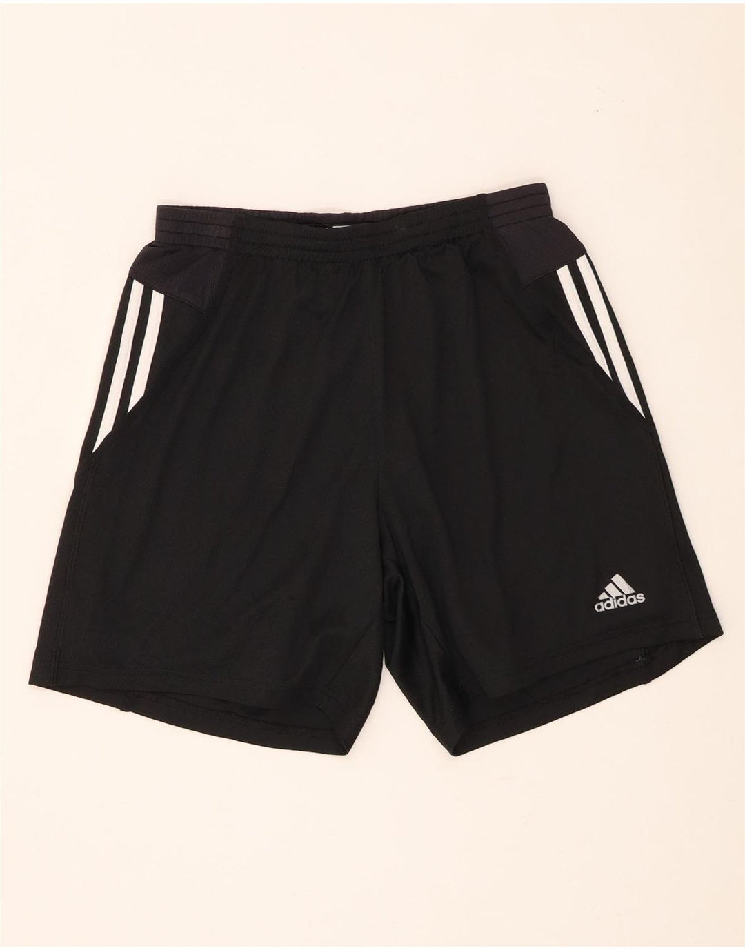 Męskie spodenki sportowe Adidas Climacool, małe, czarne, poliestrowe