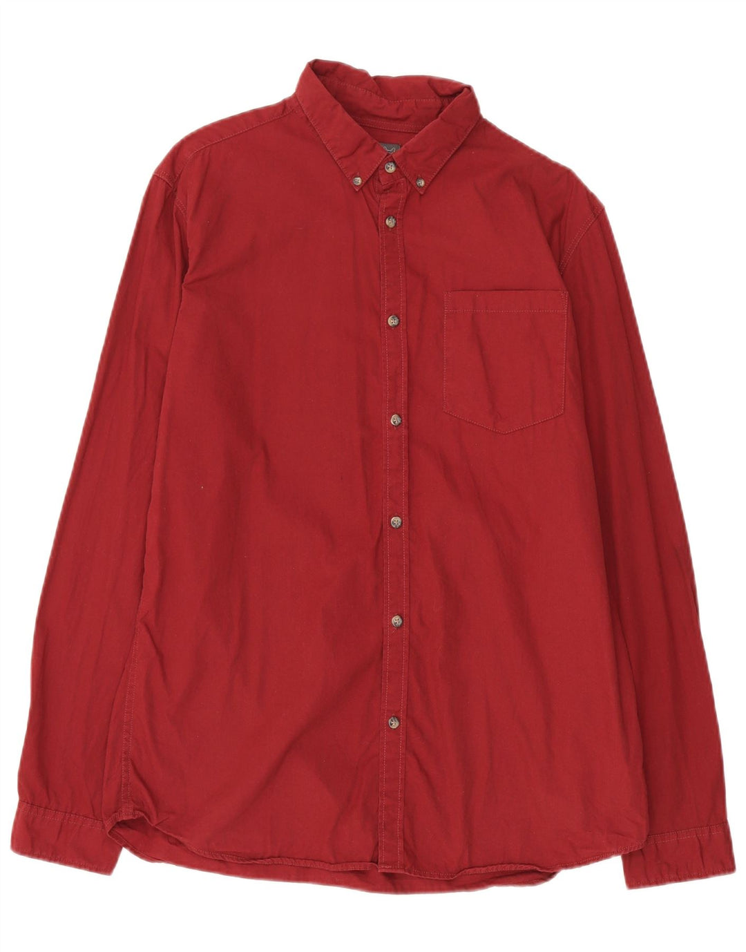 Koszula męska JACK & JONES XL, czerwona, bawełniana
