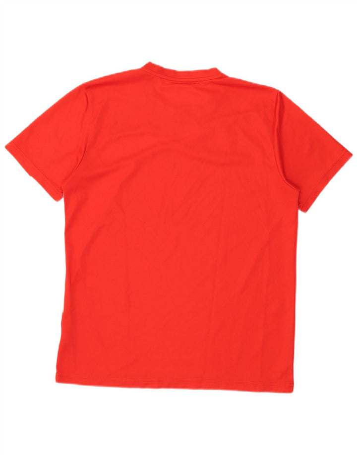 T-shirt męski Puma Top, poliester w kolorze średniej czerwieni