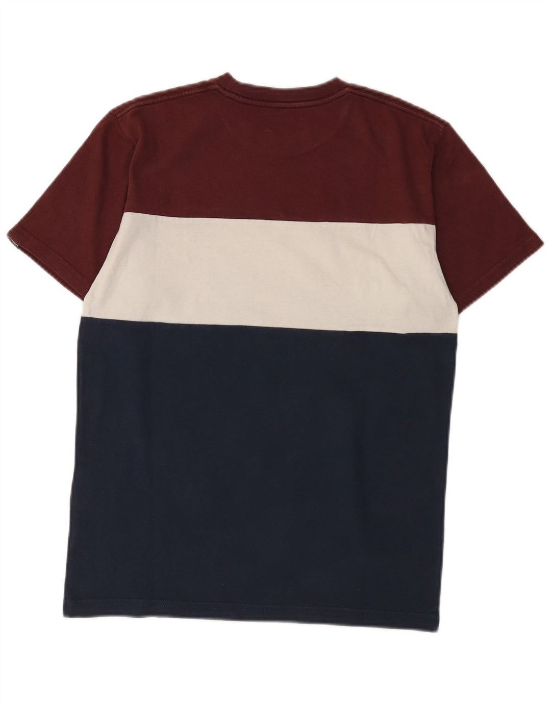 Męski T-shirt Vans z grafiką, mały, wielokolorowy, bawełniany z blokami kolorów