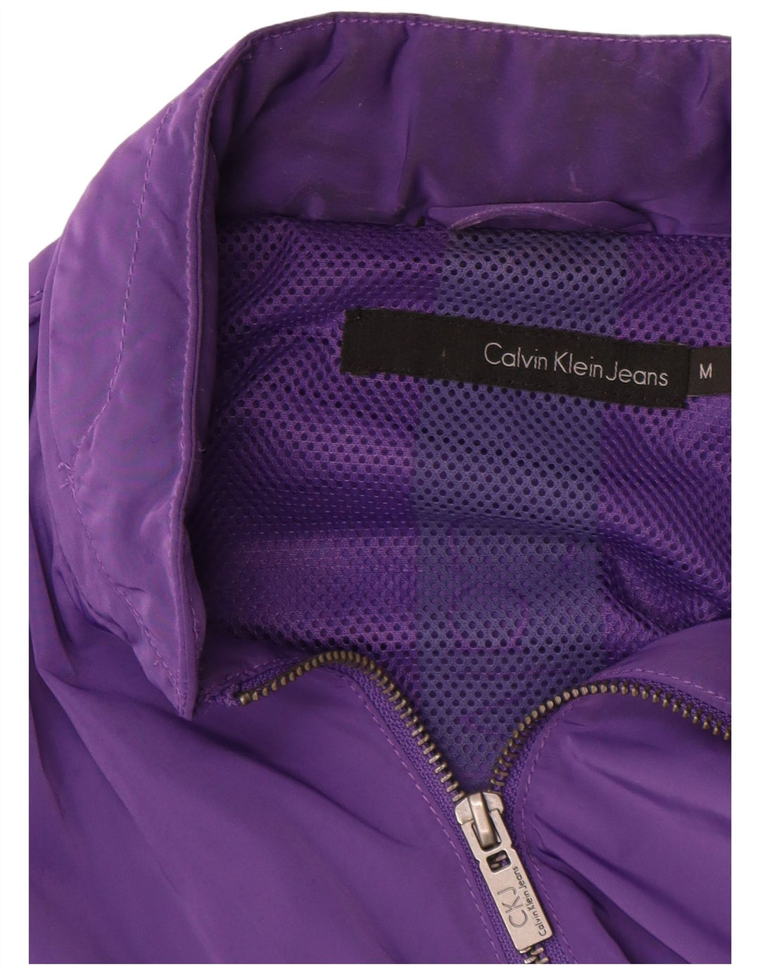 Damska kurtka bomberka Calvin Klein Jeans Graphic UK 14, średni fiolet