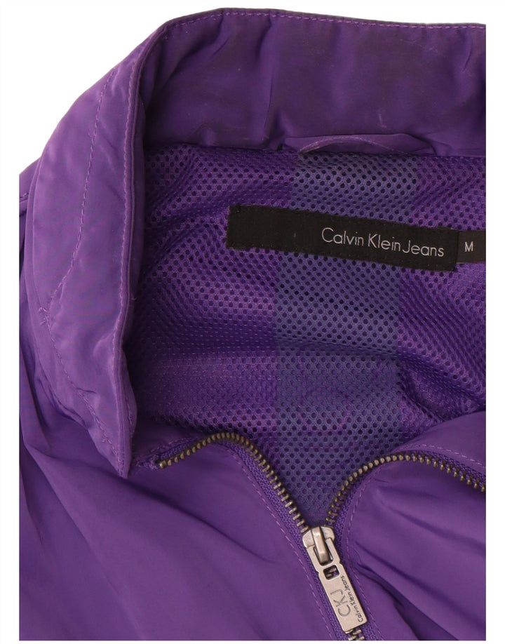 Damska kurtka bomberka Calvin Klein Jeans Graphic UK 14, średni fiolet