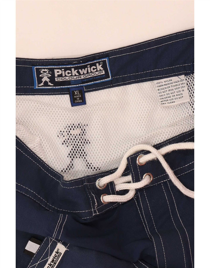 Męskie spodenki kąpielowe Pickwick Graphic XL, granatowe, nylonowe