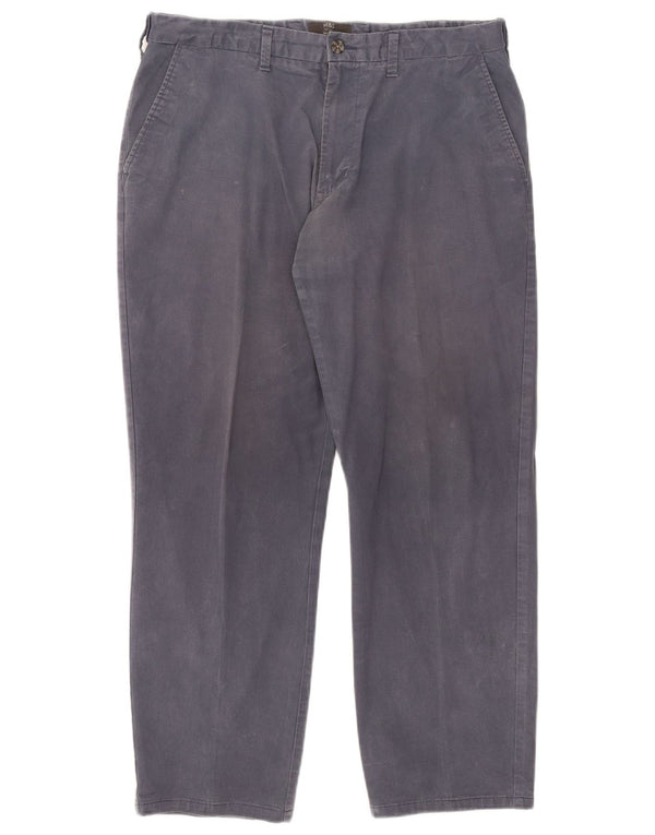 Męskie spodnie typu chino Marks & Spencer W36 L29 Granatowe, bawełniane