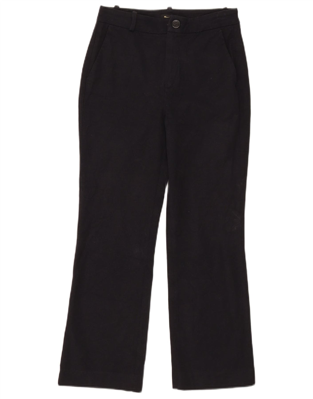 Damskie spodnie Chino Bootcut Massimo Dutti 2XS W24 L25 Czarne