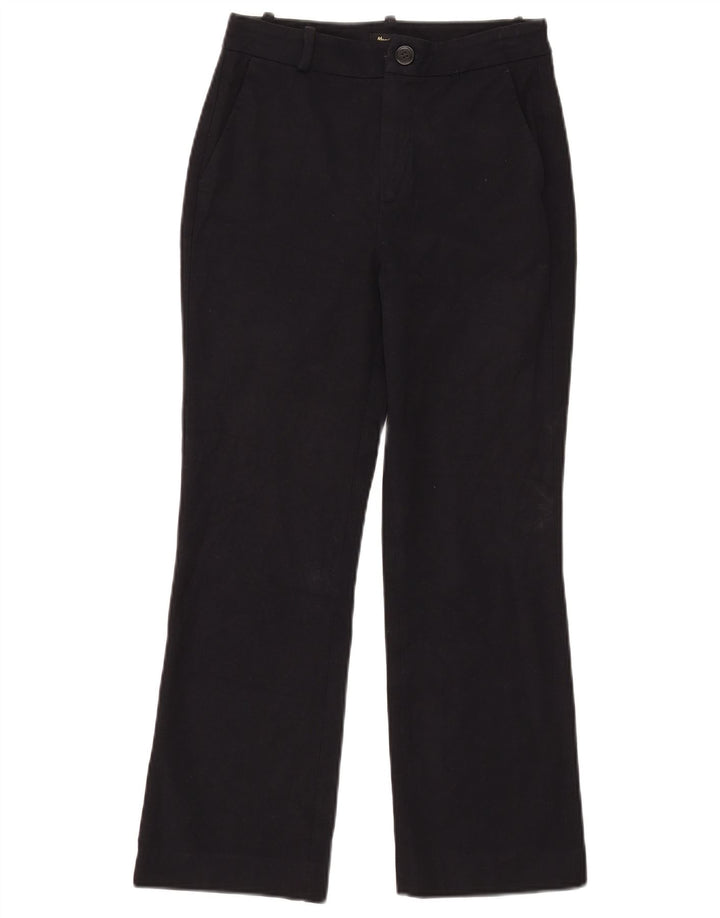 Damskie spodnie Chino Bootcut Massimo Dutti 2XS W24 L25 Czarne