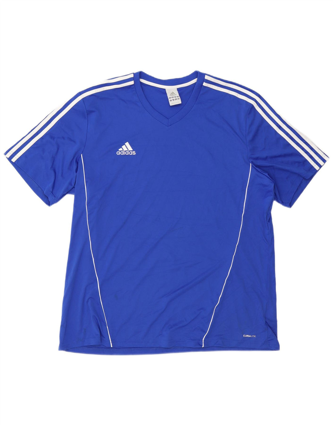 Męski T-shirt ADIDAS Climalite Top 2XL Niebieski Poliester