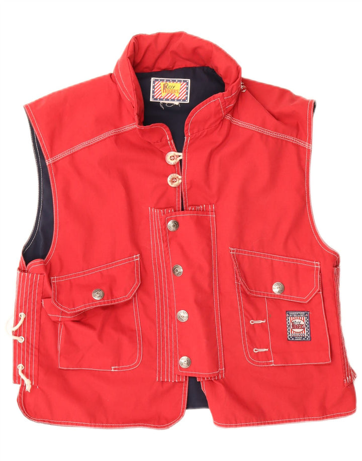 Męska kamizelka z kapturem Roy Rogers UK 38 Medium Red