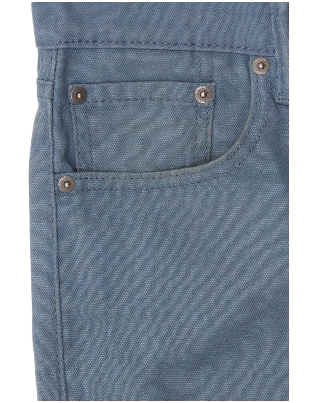 Męskie spodnie Levi's 511 Slim Casual W30 L30 Niebieska bawełna
