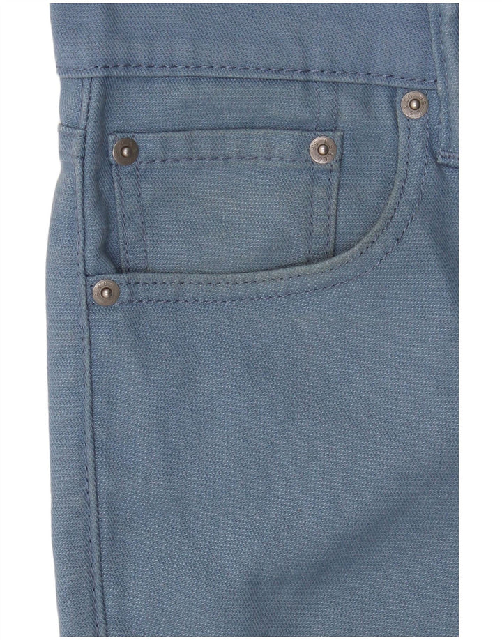 Męskie spodnie Levi's 511 Slim Casual W30 L30 Niebieska bawełna