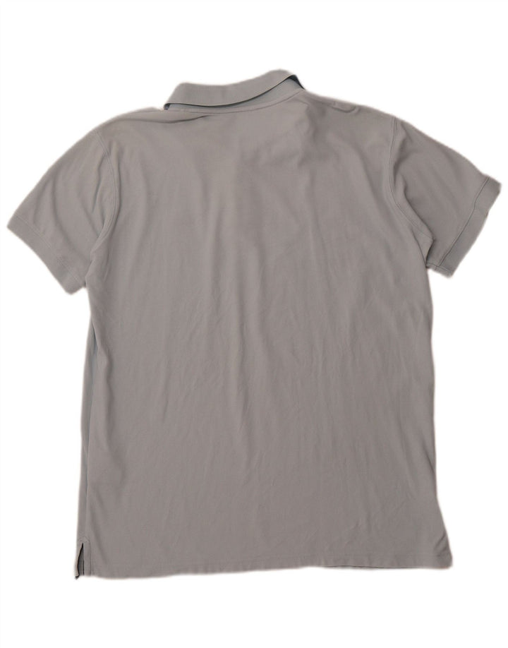 Męska koszulka polo HELLY HANSEN, duża, niebieska, poliamidowa