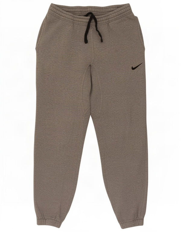 Nike Mens Tracksuit Trousers Joggers Medium Grey Flecked Cotton
