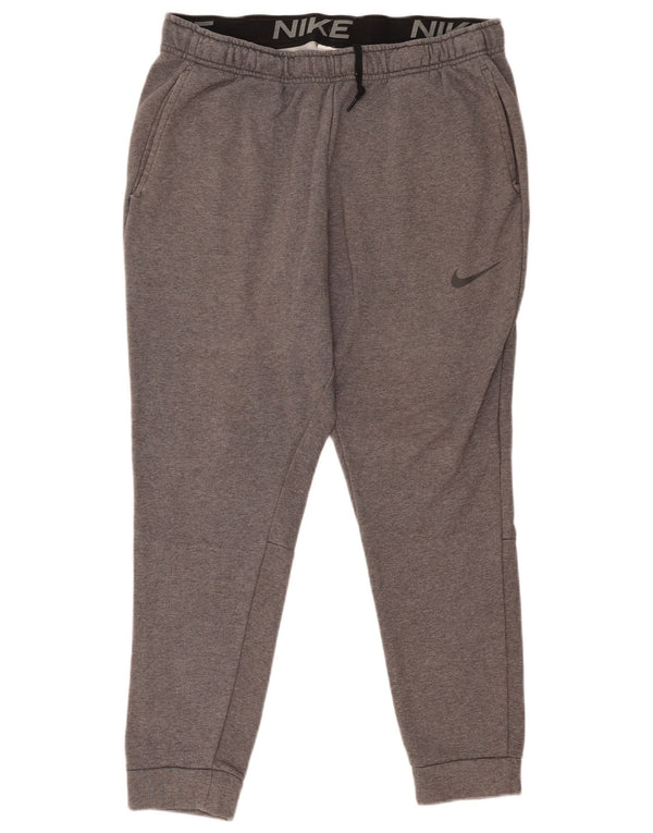 Męskie spodnie dresowe Nike Dri Fit Joggers XL, szara bawełna