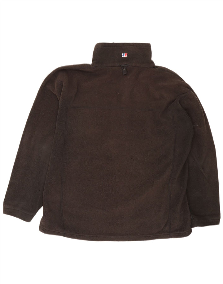 Damska kurtka polarowa oversize Berghaus UK 18 XL, czarna, poliester