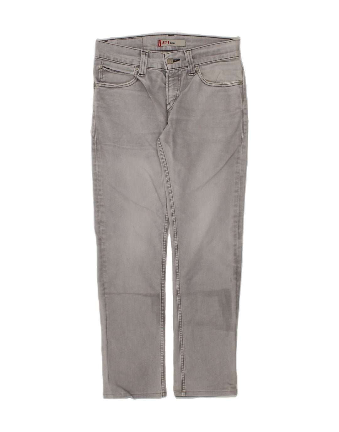 LEVI'S Mens 511 Slim Jeans  W32 L28 Grey Cotton Vintage Levi's and Second-Hand Levi's from Messina Hembry 