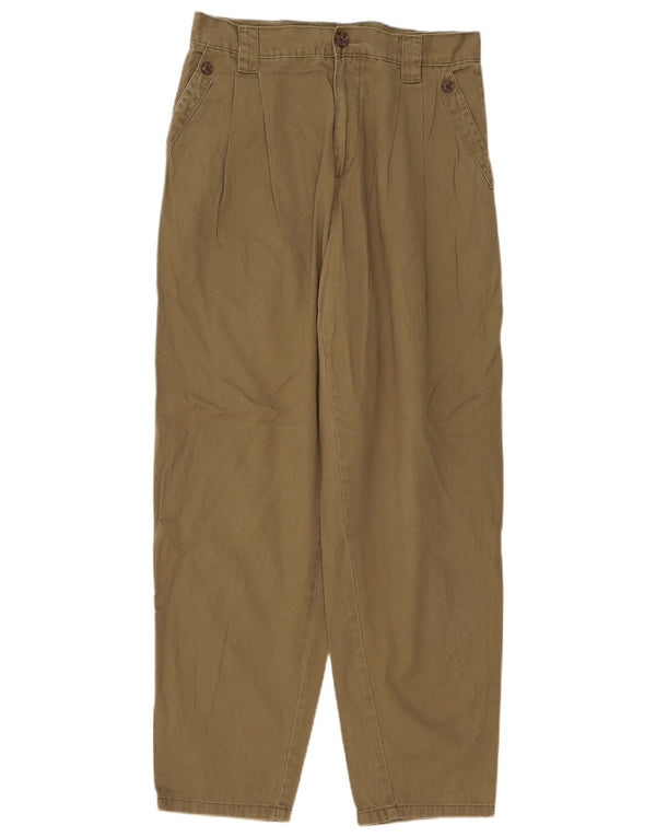 Damskie zwężane spodnie codzienne Topshop UK 12 Medium W30 L29 Bawełna khaki